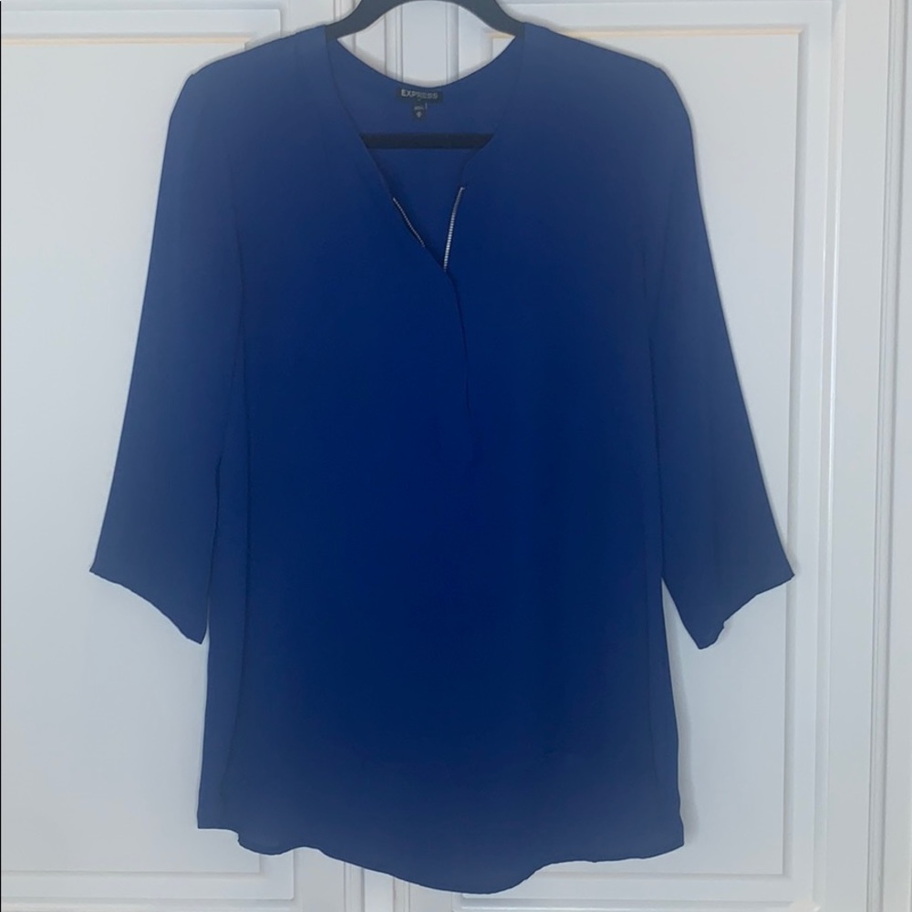 Royal Blue Express Blouse